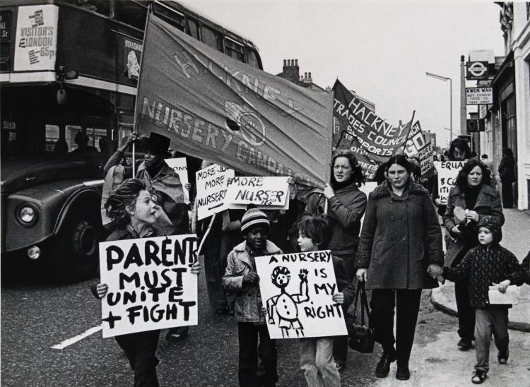 Image from ‘Women and Work’ 1975 ©Hackney Flashers